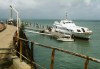 French Guiana - Kourou: boat to the Iles du Salut - Salvation Islands - photo by G.Frysinger