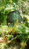 French Polynesia - Hiva Oa island - Marquesas: Atuona - the grave of Jacques Brel (photo by G.Frysinger)