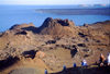 Galapagos Islands: crater on Bartholome island - isla Santiago - Unesco world heritage site - photo by R.Eime