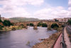 Galicia / Galiza - Ourense / Orense: ponte Romana sobre o rio Mio - photo by M.Torres
