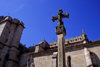 Galicia / Galiza - Pontevedra: church of Santa Maria Maior in Plaza Alonso de Fonseca - photo by S.Dona'