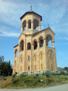 Georgia - Tbilisi: chapel near Sameba Cathedral - photo by N.Mahmudova