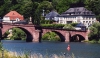 Germany / Deutschland / Allemagne -  Baden-Wurttemberg - Heidelberg: stone bridge - Neckar River (photo by G.Frysinger)