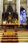 Germany / Deutschland / Allemagne -  Baden-Wurttemberg - Schwbisch Gmnd: Mnster in Schwbisch Gmnd (Baden-Wrttemberg -  altar of Cathedral of Schwaebisch Gmuend (photo by W.Schmidt)