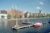 Lbeck (Schleswig-Holstein):  waterfront - Elbe-Lubeck-Kanal - Hanseatic City of Lbeck - Unesco world heritage site - photo by J.Kaman