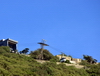 Gibraltar: the cable car (Aerial lift) - upper station - photo by M.Torres