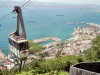 Gibraltar: the cable car (photo by M.Bergsma)