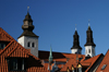 Gotland - Visby: roof and towers of Sankta Maria Cathedral - photo by A.Ferrari