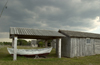 Sweden - Gotland - Fr island: boat shed on a fishing village - photo by C.Schmidt