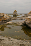 Sweden - Gotland - Fr island: Baltic coast - puddles and limestone - photo by C.Schmidt