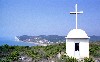 Greek islands - Corfu / Kerkira: Monastery overlooking San Stefanos (photo by David Jackson)