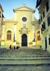 Greek islands - Corfu / Kerkira: Cathedral of the Panagia Spiliotissa' - Corfu's Orthodox Cathedral- Kerkira town (photo by D.Jackson)