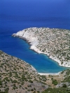 Greek islands - Astypalea: inlet - photo by R.Wallace
