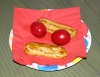 Greece - Piraeus / Pireas / Pireo / Pireu (Sterea Ellada): red dyed Easter eggs on Good Friday - photo by G.Frysinger