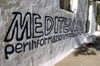 Greece, Kastellorizo: thepopular movie Mediterraneo was shot here. This sign adorns the wall inupper Kastellorizo village. - photo by P.Hellander