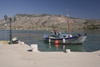 Greek islands - Dodecanese archipelago - Symi island - Panormitis - on the quay - southwest coast - photo by A.Dnieprowsky