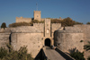 Greece - Rhodes island - Rhodes city - Old Town - D'Aboise gate - photo by A.Dnieprowsky