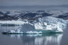 Greenland - Ilulissat / Jakobshavn - iceberg and mountain - Jakobshavn Glacier, the Ilulissat Icefjord - photo by W.Allgower