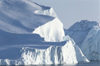 Greenland - Ilulissat / Jakobshavn - ice mountains - Jakobshavn Glacier, part of the 50 km long and 10 km broad Ilulissat Icefjord - photo by W.Allgower