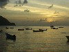 Guadeloupe - Basse-Terre / BBR: dusk on the harbour (photographer: Simon Young)
