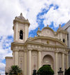 Ciudad de Guatemala / Guatemala city: neo-classical faade of El Carmen church - Iglesia El Carmen - 8a avenida Sur - photo by M.Torres