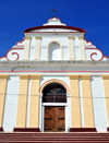 Fort-Libert, Nord-Est Department, Haiti: colonial faade of the Cathedral of St Joseph - Place d'Armes - photo by M.Torres