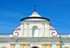 Fort-Libert, Nord-Est Department, Haiti: Cathedral of Saint Joseph - gable - Place d'Armes - photo by M.Torres