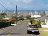 Oahu island - Honolulu / HNL: descending - photo by P.Willis
