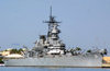 Oahu island - Pearl Harbor: USS Missouri WWII US navy battleship (photo by Rod Eime)