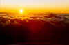 Hawaii - Maui island: sunrise rom the top of the Haleakala volcano - Photo by G.Friedman