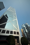 Hong Kong: Bank of China tower - architects I.M.Pei and S.Kung - skyscraper - Lippo Center on the right - Central district - photo by M.Torres