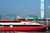 Hong Kong: Macao Ferry Terminal - Turbojet, West Kowloon in the background - photo by M.Torres