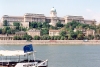 Hungary / Ungarn / Magyarorszg - Budapest: Buda Castle Palace - European flag (photo by Miguel Torres)