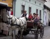 Hungary / Ungarn / Magyarorszg - Hungary - Budapest / Budapeste / BUD: ladies on a Horse carriage - Szentendre (photo by Robert Ziff)