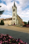 Hungary / Ungarn / Magyarorszg - Keszthely (Zala province): Franciscan church / Ferences templom (photo by Miguel Torres)