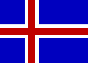Iceland / Island / Islandia / Islande - flag