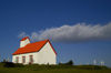 Iceland Red and White church (photo by B.Cain)
