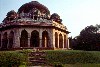 India - Delhi: Mohammed Shah's mausoleum - Lodhi gardens (photo by Francisca Rigaud)