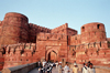 India - Agra: leaving the red fort (photo by J.Kaman)