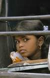 South India: teenage girl - photo by W.Allgwer