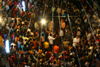 Pushkar, Rajasthan, India: festival at night - photo by M.Wright