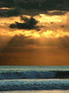 Kuta beach, Bali, Indonesia: summer sunset on the Indian Ocean - photo by D.Jackson