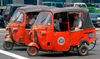 Jakarta, Indonesia - Jakarta city center - Tuk Tuk taxis - photo by B.Henry
