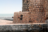 Iran - Hormuz island: guns aimed at the Ormuz strait - Portuguese castle - photo by M.Torres