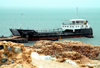 Iran - Hormuz island: barge - the Iran Hormoz 21 - photo by M.Torres