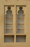 Iran -  Bandar Abbas: elegant window - photo by M.Torres
