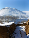 Kandovan, Osku - East Azerbaijan, Iran: mountain view - winter - photo by N.Mahmudova