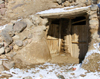 Kandovan, Osku - East Azerbaijan, Iran: entrance of a cave dwelling - photo by N.Mahmudova
