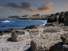 Israel - Qesarriya / Caesarea Maritima / Caesarea Palaestina: the bay and the old city - photo by Efi Keren