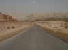 Israel - Eilat - Timna Valley Park: evening in the desert road - Southern Negev - photo by Efi Keren